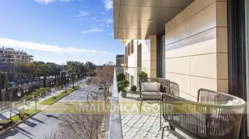 Central apartment with lots of light and garage on the Paseo de Mallorca Central apartment with lots of light and garage on the Paseo de Mallorca