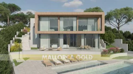 Project for a new construction with sea views Project for a new construction with sea views