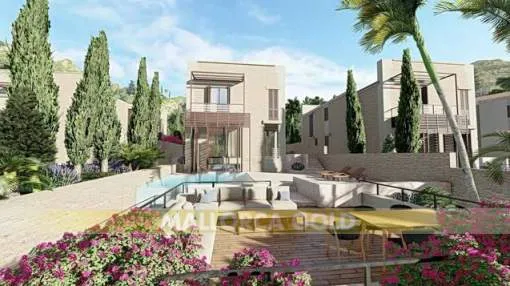Project with license to build 4 luxurious villas with amazing views Project with license to build 4 luxurious villas with amazing views