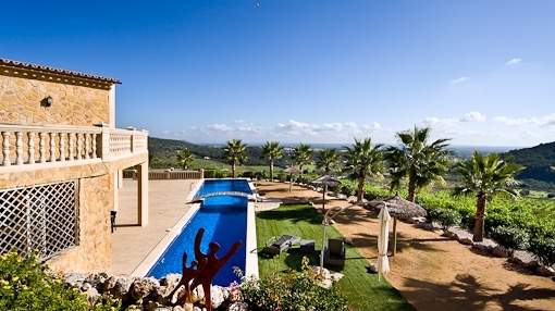 Natural stone finca with outstanding panoramic views and large guest house Natural stone finca with outstanding panoramic views and large guest house