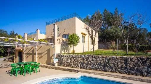 Modern country house with breathtaking views and own pine forest Modern country house with breathtaking views and own pine forest