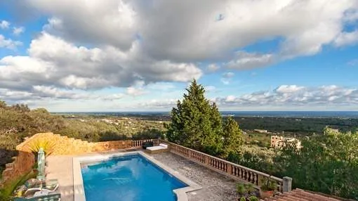 Dreamlike villa with panoramic views on the outskirts of S’Horta Dreamlike villa with panoramic views on the outskirts of S’Horta