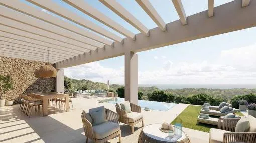 Plot in representative location right by the golf course of Vall d’Or with sea views Plot in representative location right by the golf course of Vall d’Or with sea views