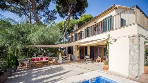 Furnished villa with salt water pool for a maximum of 11 months in Cala Estancia Furnished villa with salt water pool for a maximum of 11 months in Cala Estancia