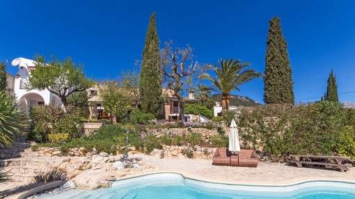 Romantic finca with panoramic views in the beautiful area of Es Capdella Romantic finca with panoramic views in the beautiful area of Es Capdella