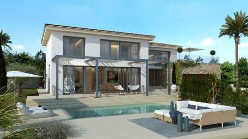 Modern, newly-completed luxury villa in an excellent location in Santa Ponsa Modern, newly-completed luxury villa in an excellent location in Santa Ponsa