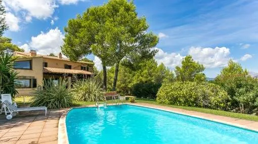 Wonderful finca with spectacular views and beautiful sea views near Alcudia Wonderful finca with spectacular views and beautiful sea views near Alcudia
