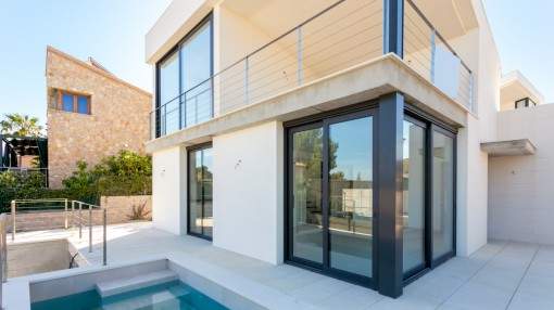 Modern-style villa in an excellent neighbourhood with views over the bay of Pollensa and shortly before completion Modern-style villa in an excellent neighbourhood with views over the bay of Pollensa and shortly before completion