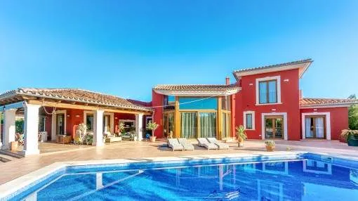 Modern villa with pool and unconventional layout in Sa Planera/Marratxi Modern villa with pool and unconventional layout in Sa Planera/Marratxi