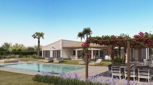 Unique finca-project with wonderful views of the Sierra Tramuntana in the heart of Mallorca's wine-growing area Unique finca-project with wonderful views of the Sierra Tramuntana in the heart of Mallorca's wine-growing area