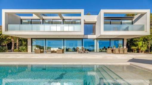 Modern, luxurious newly-built villa with sea views in Ca's Catala Modern, luxurious newly-built villa with sea views in Ca's Catala