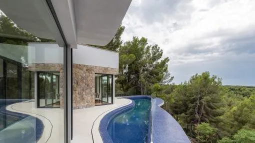Exquisite villa project with a spectacular view in Cas Catala Exquisite villa project with a spectacular view in Cas Catala
