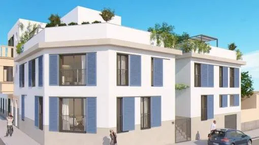 New town house with roof terrace and pool in Son Espanyolet New town house with roof terrace and pool in Son Espanyolet