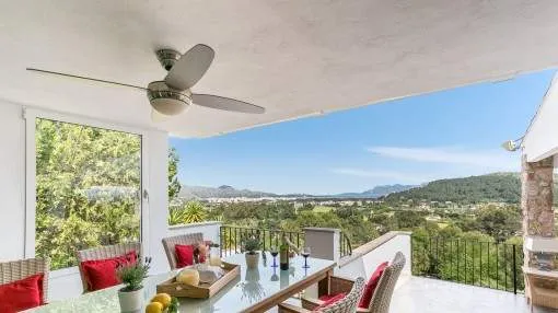 German build quality villa with full panoramic views of the Bay of Pollensa German build quality villa with full panoramic views of the Bay of Pollensa