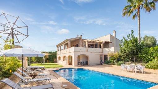 Charming finca with an original Mallorcan windmill located in Son Servera Charming finca with an original Mallorcan windmill located in Son Servera