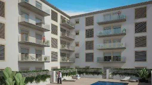 Wonderful newly-built apartment with communal pool in Llucmajor