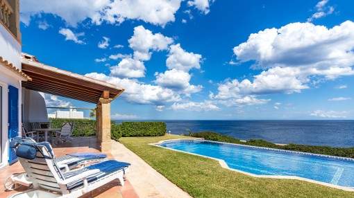 Attractive Mediterranean style frontline villa with spectacular far reaching sea views in Cala Serena Attractive Mediterranean style frontline villa with spectacular far reaching sea views in Cala Serena