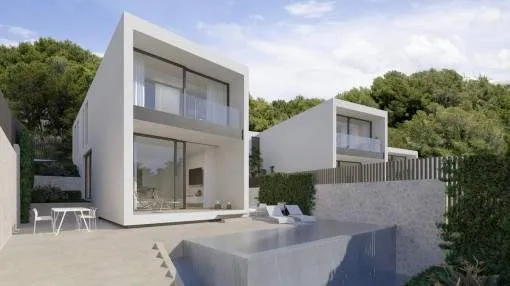 Sea-view building plot in Sant Agusti for an urban house project Sea-view building plot in Sant Agusti for an urban house project