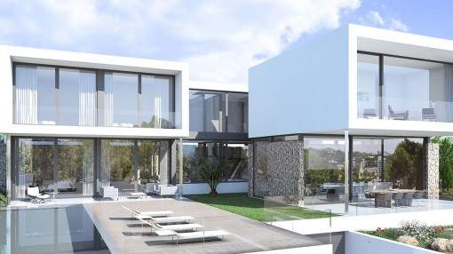 Fantastic new 4-bedroom villa-project with swimming pool in Sol de Mallorca Fantastic new 4-bedroom villa-project with swimming pool in Sol de Mallorca