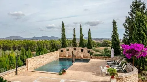 Authentic Mallorcan property surrounded by nature, with pool and touristic rental licence for 8 persons in Son Mas Authentic Mallorcan property surrounded by nature, with pool and touristic rental licence for 8 persons in Son Mas