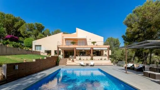 Luxury villa with ample privacy in a prime residential area in Cas Catala Luxury villa with ample privacy in a prime residential area in Cas Catala