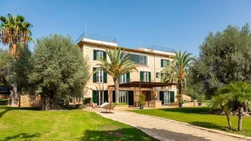 Modern, renovated finca with a separate guest house and apartment near Son Moix, Palma