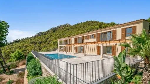 Newly-built villa in a spectacular location with magnificent harbour views in Puerto Andratx Newly-built villa in a spectacular location with magnificent harbour views in Puerto Andratx