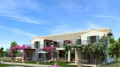 Beautiful new build country house with pool close to the beach and Santanyi Beautiful new build country house with pool close to the beach and Santanyi