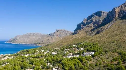 Plot with great potential and mountain and sea views in Betlem Plot with great potential and mountain and sea views in Betlem