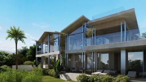Luxurious newly-built property in Nova Santa Ponsa with views of the Malgrats islands Luxurious newly-built property in Nova Santa Ponsa with views of the Malgrats islands