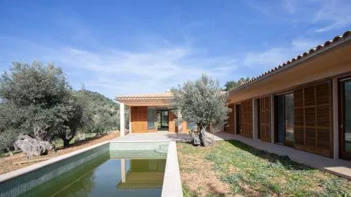 Newly-built finca in idyllic surroundings in Estellencs Newly-built finca in idyllic surroundings in Estellencs