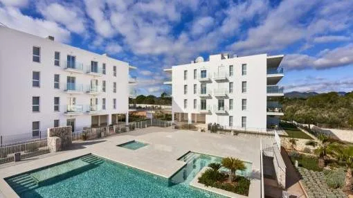 New apartment complex close to the port in Cala D'or