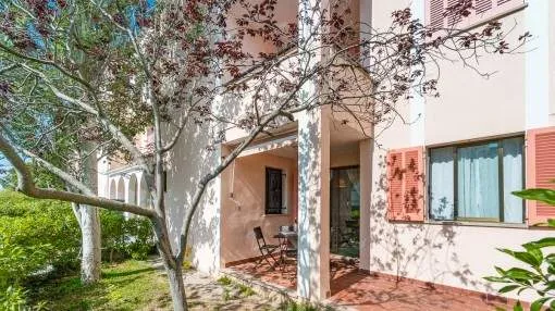 Well-maintained ground-floor apartment with a private garden-share in a quiet residential area in Port de Pollensa Well-maintained ground-floor apartment with a private garden-share in a quiet residential area in Port de Pollensa