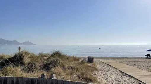 Furnished ground floor apartment close to the sea with garden at Playa de Muro Furnished ground floor apartment close to the sea with garden at Playa de Muro