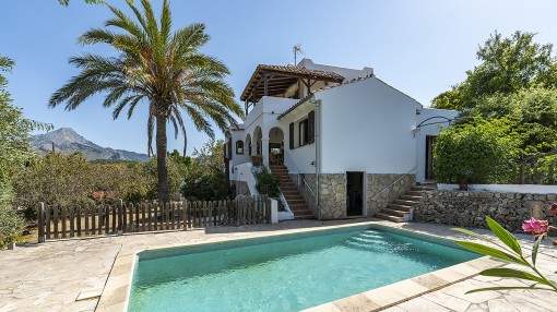 Wonderful house with pool in Es Capdella Wonderful house with pool in Es Capdella