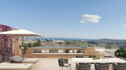 Newly-built 3 bedroom penthouse with roof terrace in a luxurious complex on the Son Quint golf course in Son Rapinya Newly-built 3 bedroom penthouse with roof terrace in a luxurious complex on the Son Quint golf course in Son Rapinya