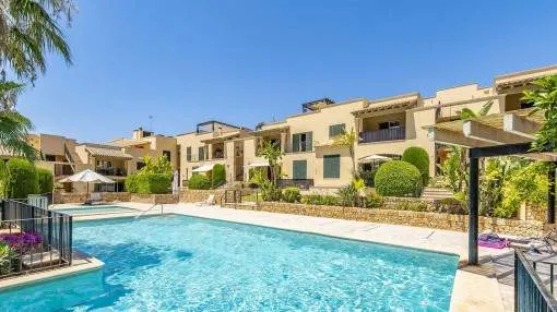 Bright ground-floor apartment in a very well-maintained residential complex in Andratx Bright ground-floor apartment in a very well-maintained residential complex in Andratx