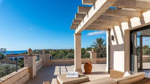 Sea-view villa with a beautiful pool landscape and holiday rental licence in Sa Torre Nova near Santanyi Sea-view villa with a beautiful pool landscape and holiday rental licence in Sa Torre Nova near Santanyi