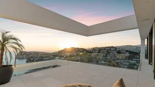 Elegant designer-villa with fantastic sea views in Cala Llamp Elegant designer-villa with fantastic sea views in Cala Llamp