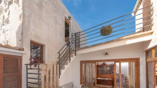 Former power station - completely-renovated town-house with roof terrace in the heart of Capdepera