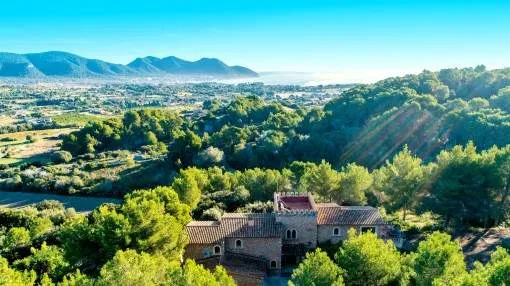 Spectacular castle surrounded by nature with splendid views of the sea and more in Son Servera Spectacular castle surrounded by nature with splendid views of the sea and more in Son Servera