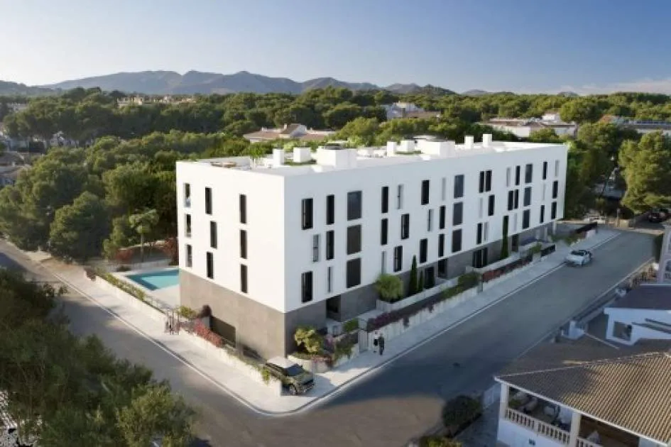 Newly-built project with 21 modern apartments with energy classification A in the centre of Cala Ratjada
