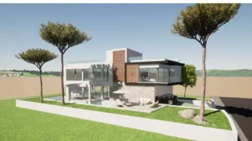 Newly-built designer-villa right on the sea and the marina in Son Veri Nou Newly-built designer-villa right on the sea and the marina in Son Veri Nou