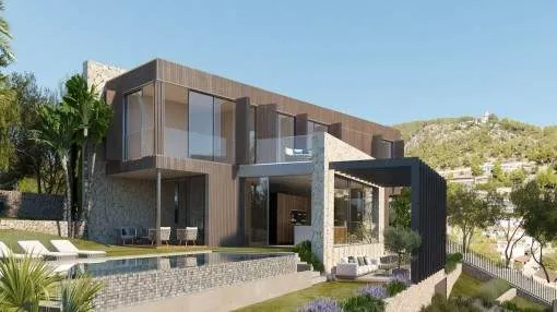 Luxurious newly-built villa with wonderful views of the Genova mountains Luxurious newly-built villa with wonderful views of the Genova mountains