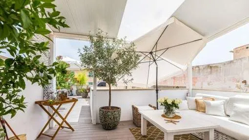 Wonderful, luxurious duplex-apartment with lovely roof terrace in the centre of Inca Wonderful, luxurious duplex-apartment with lovely roof terrace in the centre of Inca