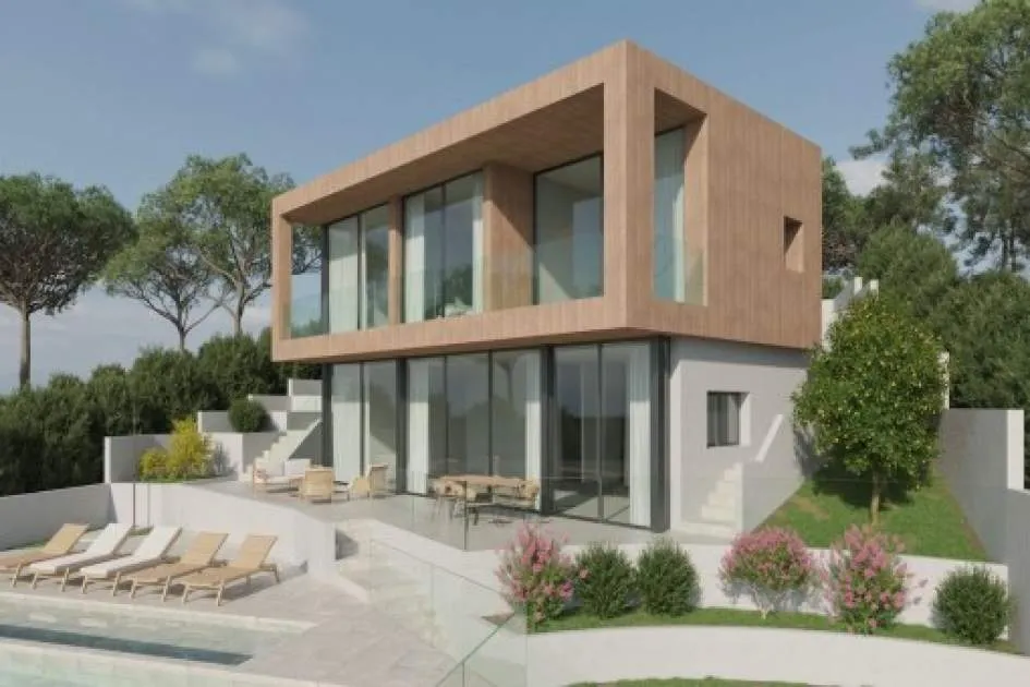 Fantastic project for a 2-storey villa with sea views in Costa de la Calma