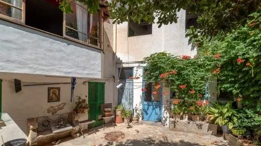 Centrally-located, spacious traditional house with patio and terrace in Soller