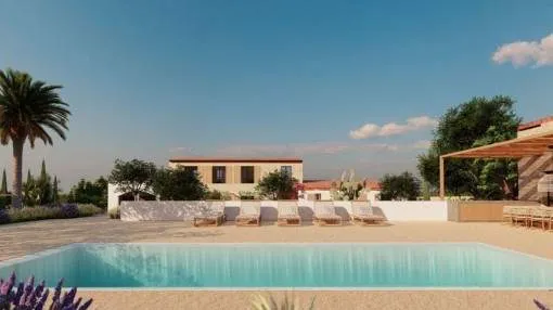 Exclusive finca-project in an idyllic location in Algaida Exclusive finca-project in an idyllic location in Algaida