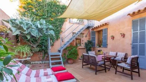 Enchanting town-house with great charm and a touristic rental licence in Colonia Sant Jordi
