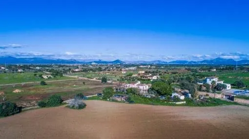 Finca building plot close to the beach in Santa Margalida with construction starting in 2023